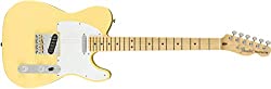 Fender American Performer Telecaster Electric Guitar (Vintage White, Maple Fingerboard)