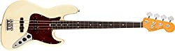 Fender American Professional II Jazz Bass RW Olympic White w/Hardshell Case