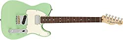 Fender American Performer Telecaster Hum Electric Guitar (Surf Green, Rosewood Fingerboard)