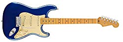 Fender American Ultra Stratocaster MN Cobra Blue w/Hardshell Case