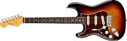 Fender American Professional II Stratocaster Left-Handed Electric Guitar, Rosewood Fingerboard, 3-Color Sunburst