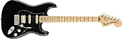 Fender American Performer Stratocaster HSS MN Black w/Gig Bag