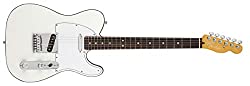 Fender American Ultra Telecaster RW Arctic Pearl w/Hardshell Case