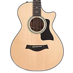 Taylor 312ce 12-Fret Grand Concert Sitka/Sapele Natural ES2 w/V-Class Bracing & Hardshell Case
