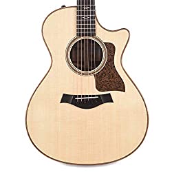 Taylor 712ce Grand Concert Lutz Spruce/Indian Rosewood Natural ES2 w/V-Class Bracing & Hardshell Case