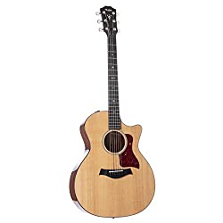 Taylor 514ce Grand Auditorium Western Red Cedar/Tropical Mahogany ES2 w/V-Class Bracing & Hardshell Case