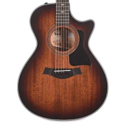 Taylor 322ce Grand Concert Tropical Mahogany/Tasmanian Blackwood Shaded Edgeburst ES2 w/V-Class Bracing & Hardshell Case