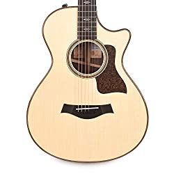 Taylor 712ce 12-Fret Grand Concert Lutz Spruce/Indian Rosewood Natural ES2 w/V-Class Bracing & Hardshell Case
