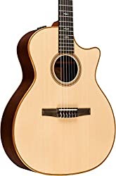 Taylor 700 Series 714ce-N Grand Auditorium Nylon String Acoustic-Electric Guitar Natural