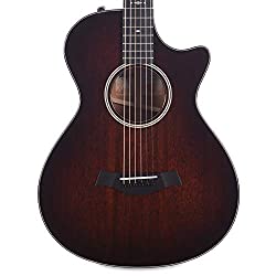 Taylor 522ce 12-Fret Grand Concert Tropical Mahogany Shaded Edgeburst ES2 w/V-Class Bracing & Hardshell Case