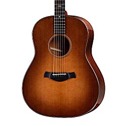 Taylor 517 Builder's Edition Sitka/Tropical Mahogany Grand Pacific Wild Honey Burst w/Hardshell Case