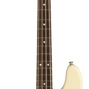 Fender American Professional II Precision Bass Left-Handed – Olympic White with Rosewood Fingerboard