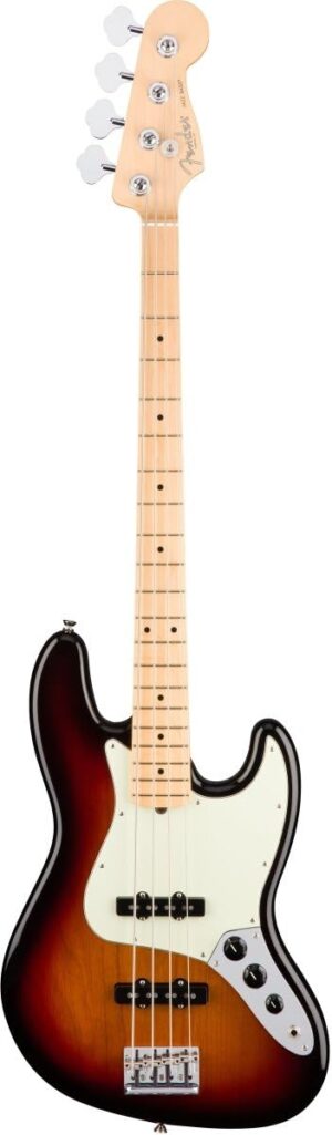 Fender American Professional Jazz Bass Maple Fingerboard 3-Color Sunburst