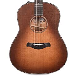 Taylor 517e Builder's Edition Sitka/Tropical Mahogany Grand Pacific Wild Honey Burst ES2 w/Hardshell Case, On Sale