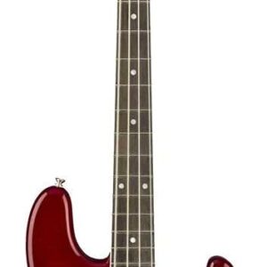 Fender Rarities American Original '60s Flame Ash Top Jazz Bass Guitar, Ebony Fingerboard, Plasma Red Burst