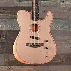 Fender American Acoustasonic Telecaster Sonic Grey w/Premium Gig Bag