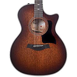 Taylor 324ce Grand Auditorium Tropical Mahogany/Tasmanian Blackwood Shaded Edgeburst ES2 w/V-Class Bracing & Hardshell Case