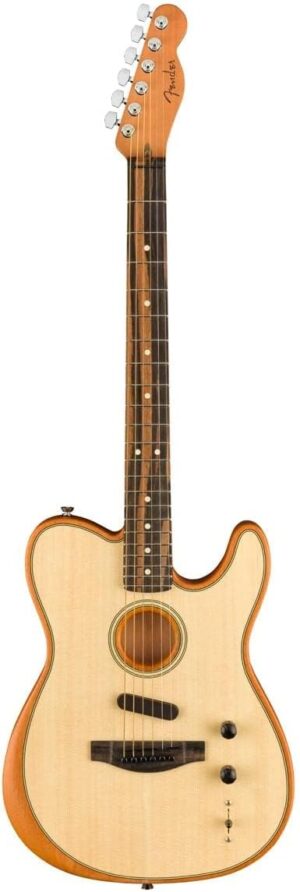 Fender American Acoustasonic Telecaster Natural w/Premium Gig Bag