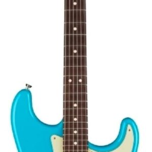 Fender American Professional II Stratocaster RW Miami Blue w/Hardshell Case
