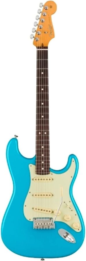 Fender American Professional II Stratocaster RW Miami Blue w/Hardshell Case
