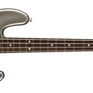 Fender American Professional II Jazz Bass RW Mercury w/Hardshell Case