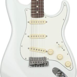 Fender Custom Shop Custom Artist Series Jeff Beck Signature Stratocaster Electric Guitar Olympic White Rosewood Fretboard