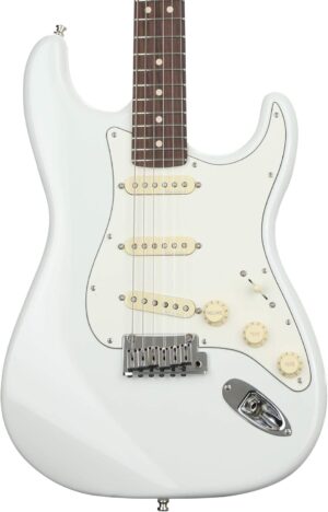 Fender Custom Shop Custom Artist Series Jeff Beck Signature Stratocaster Electric Guitar Olympic White Rosewood Fretboard