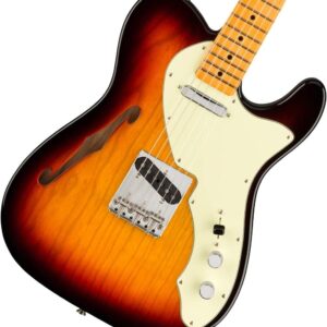 Fender American Original '60s Telecaster Thinline MN 3-Tone Sunburst w/Hardshell Case
