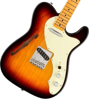 Fender American Original '60s Telecaster Thinline MN 3-Tone Sunburst w/Hardshell Case