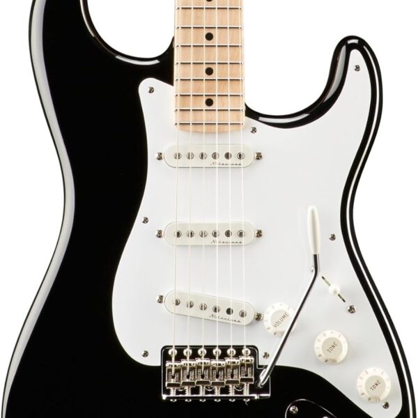 Fender Custom Shop Artist Series Eric Clapton Stratocaster Electric Guitar Black Maple Fretboard