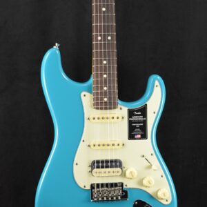 American Professional II Stratocaster HSS Electric Guitar, Rosewood Fingerboard, Miami Blue