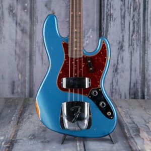 Fender Custom Shop Limited 1960 Jazz Bass Relic, Aged Lake Placid Blue
