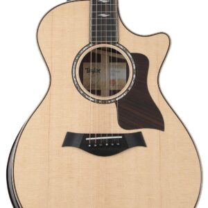 Taylor 812ce Acoustic-Electric Guitar - Natural with V-Class Bracing
