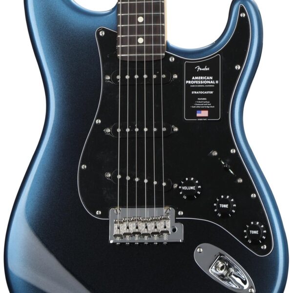Fender American Professional II Stratocaster MN Dark Night w/Hardshell Case