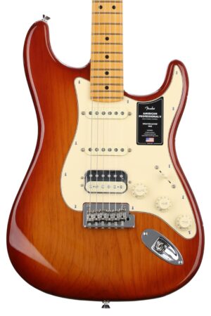 Fender American Standard Stratocaster HSS, Maple Fingerboard - Sienna Sunburst