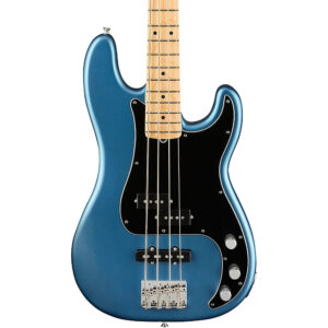 Fender American Performer Precision Bass (Satin Lake Placid Blue, Maple Fingerboard)