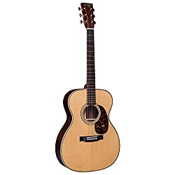 Martin Guitar 000-28 Modern Deluxe Acoustic Guitar with Hardshell Gig Case, Sitka Spruce and East Indian Rosewood Construction, 000-14 Fret and Vintage Deluxe Neck Shape with High-Performance Taper