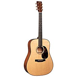 Martin Guitar D-18E Modern Deluxe Acoustic-Electric Guitar with Hardshell Gig Bag, Sitka Spruce and Mahogany Construction, D-14 Fret and Vintage Deluxe Neck Shape with High-Performance Taper