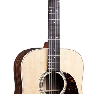 Martin Guitar D-16E Rosewood with Gig Bag, Acoustic-Electric Guitar, Sitka Spruce and East Indian Rosewood Construction, Gloss-Top Finish, D-14 Fret, and Low Oval Neck Shape