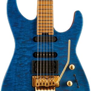 Jackson USA Signature Phil Collen PC1 Satin Satin Transparent Blue