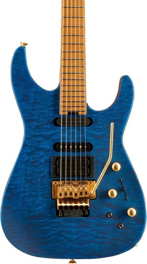 Jackson USA Signature Phil Collen PC1 Satin Satin Transparent Blue