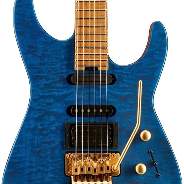 Jackson USA Signature Phil Collen PC1 Satin Satin Transparent Blue