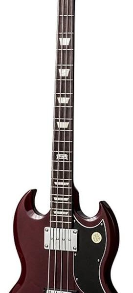 Gibson USA BASG14HCCH1 SG Standard Bass 2014 4-String Bass Guitar - Heritage Cherry
