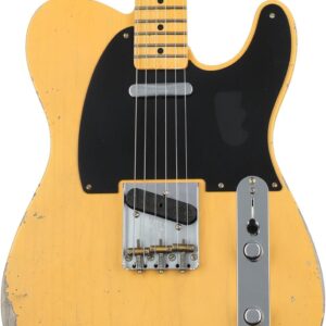 Fender Custom Shop 1950 Double Esquire Relic Electric Guitar - Aged Nocaster Blonde