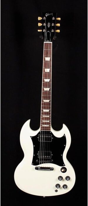 Gibson SG Standard with Coil-Splitting Electric Guitar Level 2 Classic White 888365036076