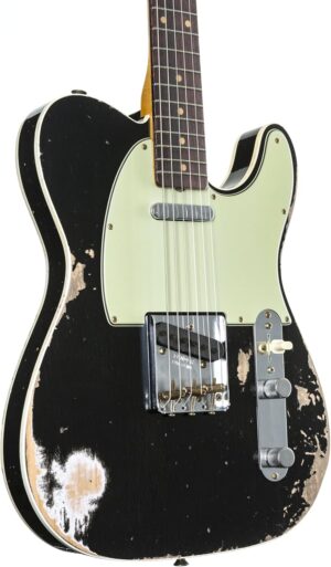 Fender Custom Shop 1960 Telecaster Custom - Heavy Relic, Aged Black