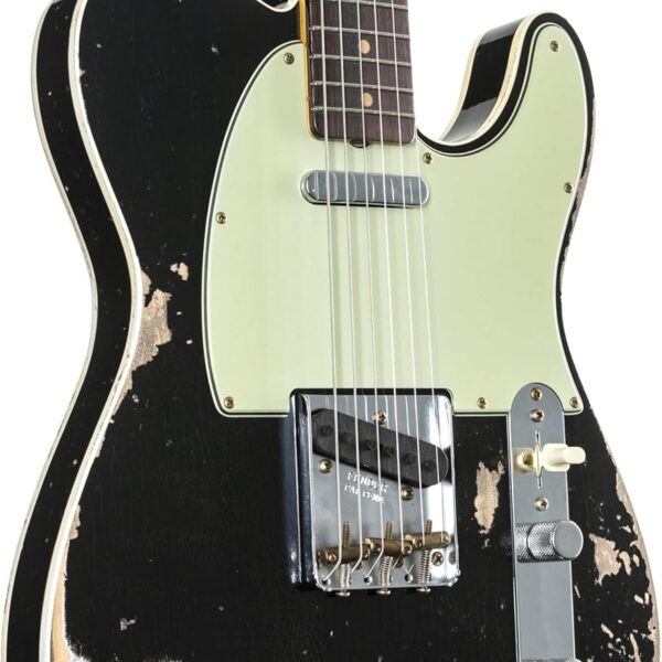 Fender Custom Shop 1960 Telecaster Custom - Heavy Relic, Aged Black