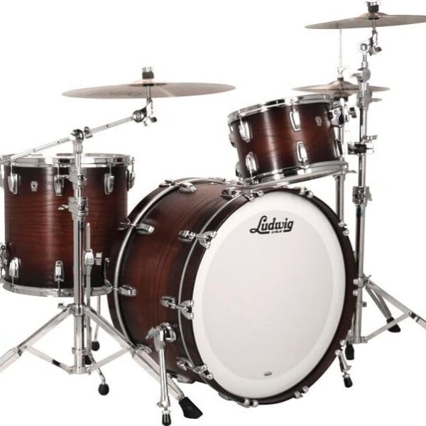 Ludwig Classic Oak Pro Beat 24 3-piece Shell Pack - Brown Burst
