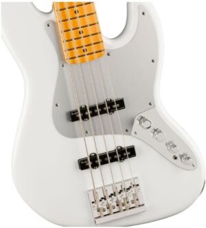 Fender American Ultra II Jazz Bass V - Avalanche with Maple Fingerboard