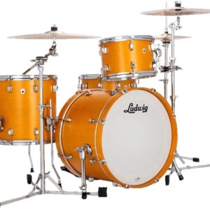 Ludwig Neusonic Downbeat 20" 3 Piece Shell Pack, Satin Golden Slumbers (LN34023TXPG)